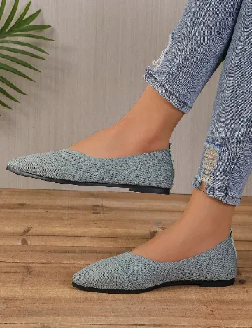 Balerini SHEIN, verde