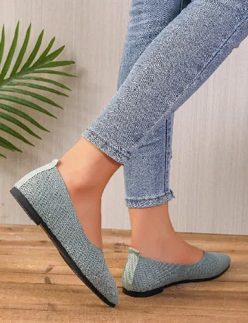 Balerini SHEIN, verde