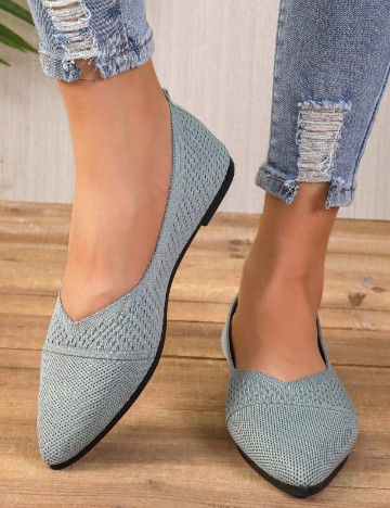 Balerini SHEIN, verde