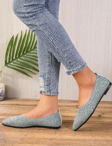 Balerini SHEIN, verde