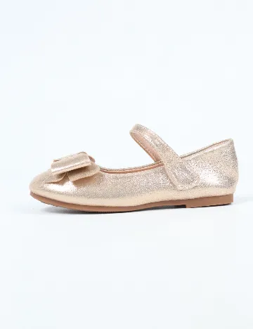 Pantofi Shein Kids, auriu Crem