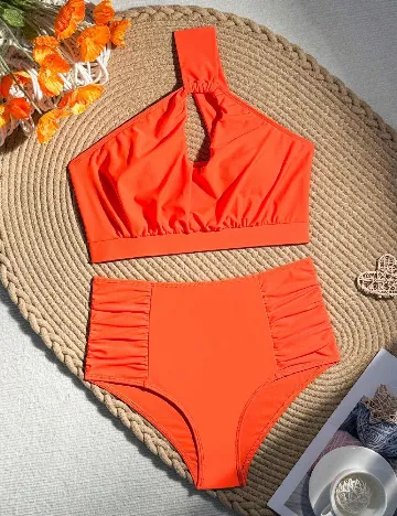 Costum de baie SHEIN, portocaliu