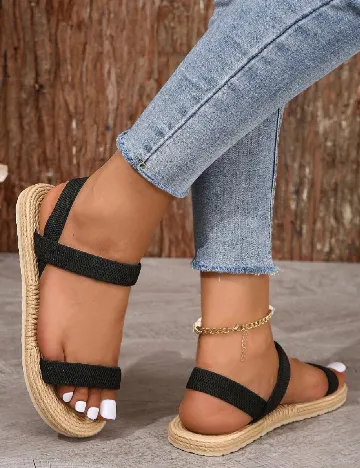Sandale SHEIN, negru