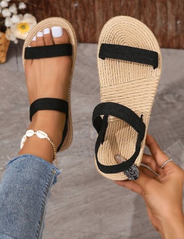 Sandale SHEIN, negru