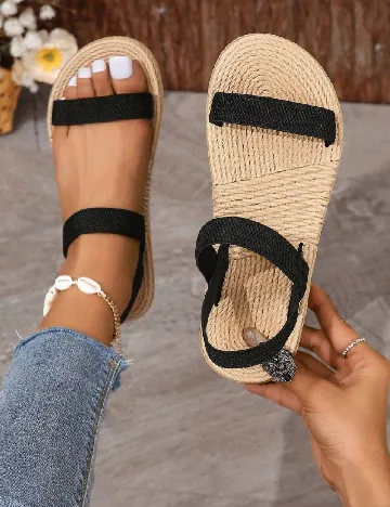 Sandale SHEIN, negru