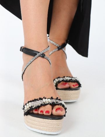 Sandale SHEIN, negru