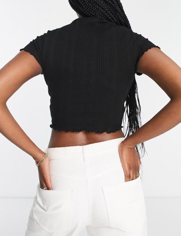 Top ASOS, negru