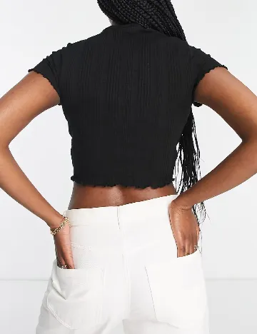 Top ASOS, negru