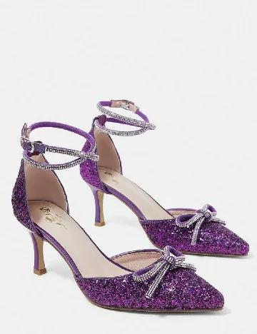 Pantofi SHEIN, mov