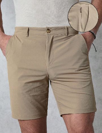 Pantaloni scurti SHEIN, crem