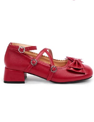 Pantofi SHEIN, rosu