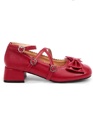 Pantofi SHEIN, rosu