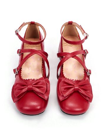 Pantofi SHEIN, rosu