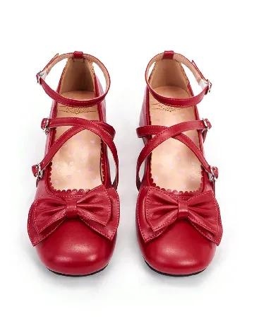 Pantofi SHEIN, rosu