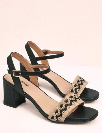 Sandale SHEIN, negru