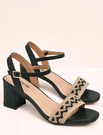 Sandale SHEIN, negru