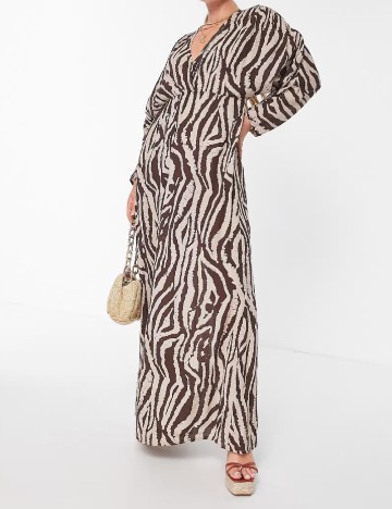 Rochie lunga ASOS, maro