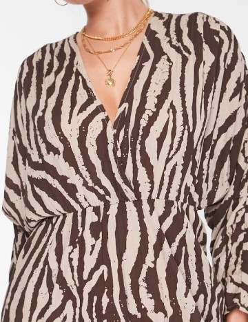 Rochie lunga ASOS, maro