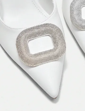 Pantofi SHEIN, alb