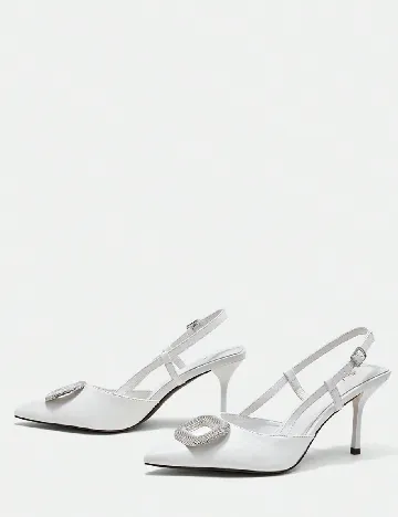 Pantofi SHEIN, alb