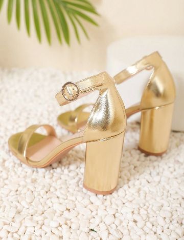 Sandale SHEIN, auriu