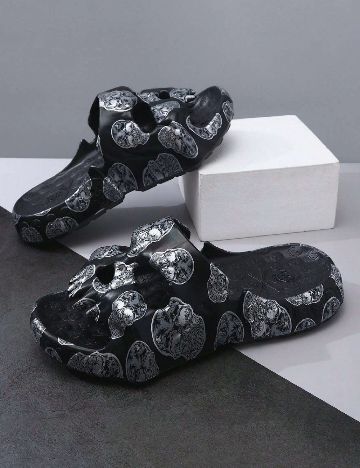 Slapi SHEIN, negru