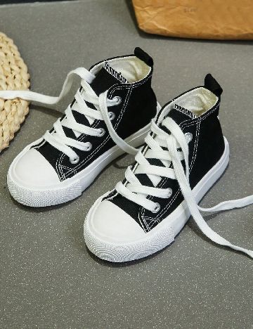 Tenisi Shein Kids, negru