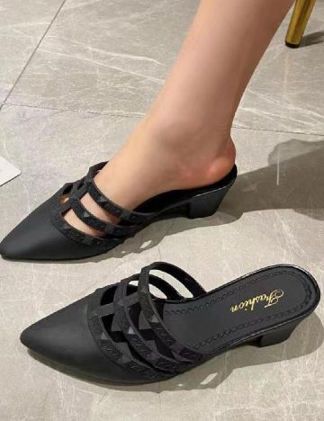 Saboti SHEIN, negru