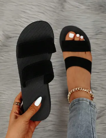 Slapi SHEIN, negru