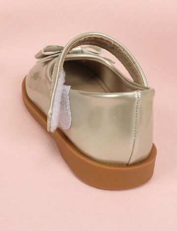 Pantofi Shein Kids, auriu
