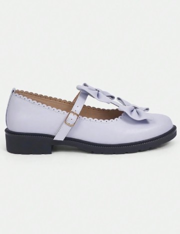 Pantofi Lola May, mov