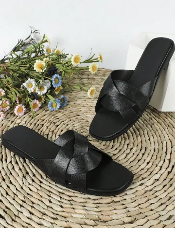 Slapi SHEIN, negru