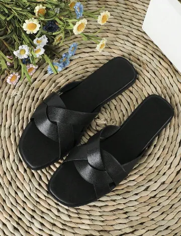 Slapi SHEIN, negru