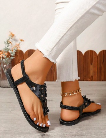 Sandale SHEIN, negru