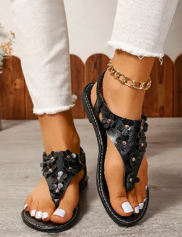 Sandale SHEIN, negru