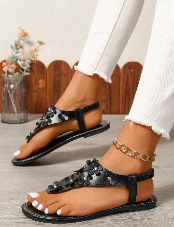Sandale SHEIN, negru