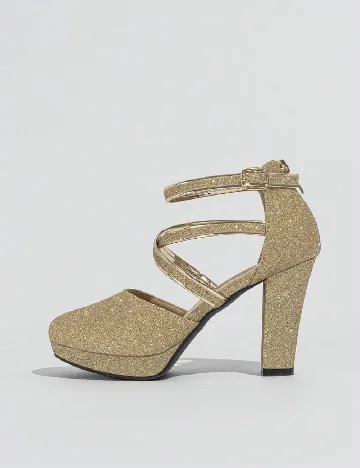 Pantofi SHEIN, auriu