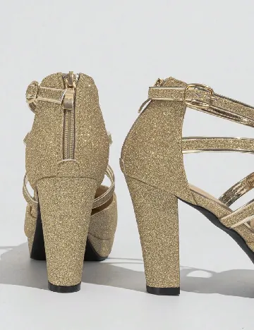 Pantofi SHEIN, auriu
