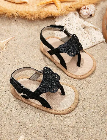 Sandale Shein Kids, negru
