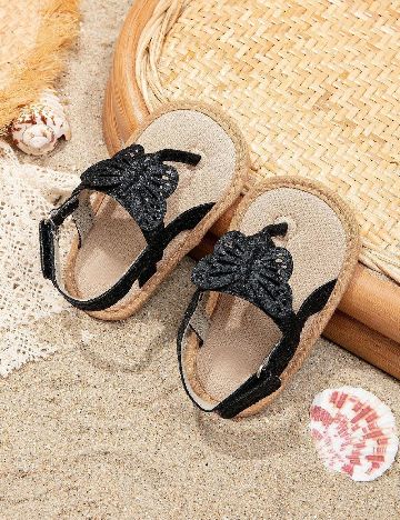 Sandale Shein Kids, negru