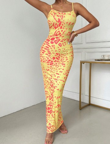 Rochie lunga SHEIN, galben