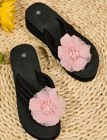 Slapi SHEIN, negru