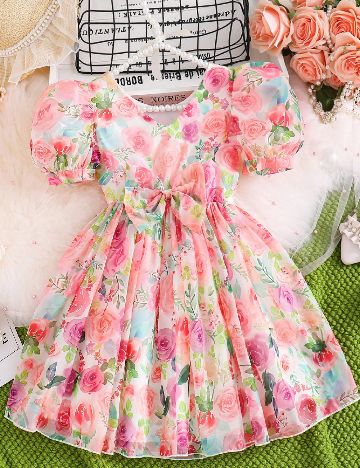 Rochie Shein Kids, mix culori