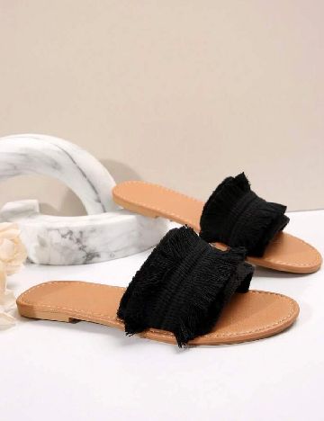 Slapi SHEIN, negru