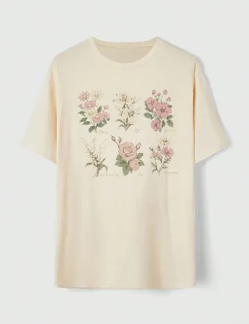 Tricou Romwe, galben