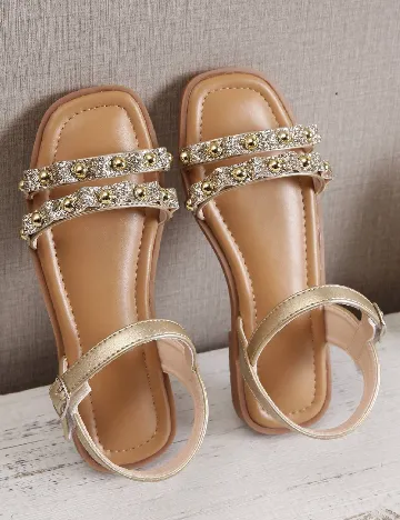 Sandale Shein Kids, auriu/maro