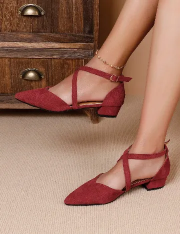 Pantofi SHEIN, rosu