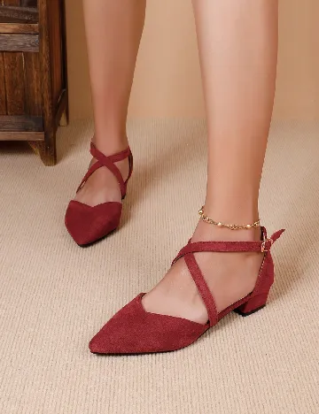 Pantofi SHEIN, rosu