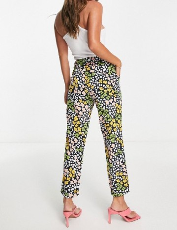 Pantaloni Never Fully Dressed, floral print