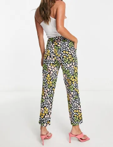 Pantaloni Never Fully Dressed, floral print